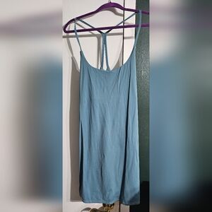 HALARA Light Blue Strappy Dress